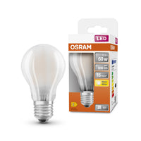 OSRAM LED Retrofit Classic A LED Lampe matt (ex 60W) 7W / 2700K Warmweiß E27-Leuchtmittel-LEDVANCE Shop
