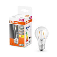 OSRAM LED Retrofit Classic A Lampe klar (ex 15W) 1,5W / 2700K Warmweiß E27-Leuchtmittel-LEDVANCE Shop