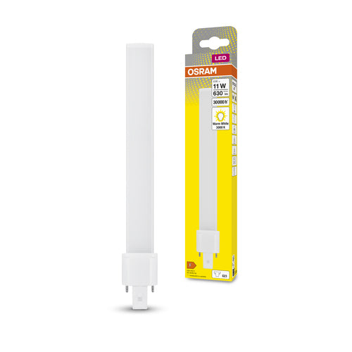 OSRAM DULUX S LED EM & AC MAINS LED-Röhre 23,4cm (ex 11W) 6W / 3000K Warmweiß G23-Leuchtmittel-LEDVANCE Shop