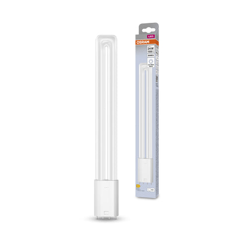 OSRAM Dulux LED für 2G11-Sockel, matte Optik ,Kaltweiß (4000K), 1500 Lumen, Ersatz für herkömmliche 24W-Leuchtmittel, nicht dimmbar, 1-er Pack-Leuchtmittel-LEDVANCE Shop