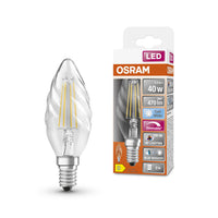 OSRAM Dimmbare LED-Lampe LED SUPERSTAR+ CL BW FIL 40 dim 3,4W/940 E14 CRI90 BOX , Kaltweiß-Leuchtmittel-LEDVANCE Shop