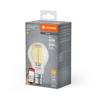 LEDVANCE Wifi SMART+ LED Lampe filament-style ,6 W, dimmbar, Warmweiß, B22