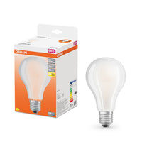 OSRAM LED-Lampe LED STAR CLASSIC A Warmweiß 2700K 24W Ersatz 200W matt E27-Leuchtmittel-LEDVANCE Shop