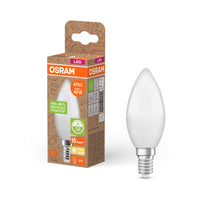 OSRAM LED Star Classic B 40 Lampe Recycled Plastic 4.9W Warmweiß Frosted E14-Leuchtmittel-LEDVANCE Shop