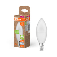 OSRAM LED Star Classic B 60 Lampe Recycled Plastic 7.5W Kaltweiß Frosted E14-Leuchtmittel-LEDVANCE Shop