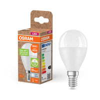 OSRAM LED Star Classic P 60 Lampe Recycled Plastic 7.5W Kaltweiß Frosted E14-Leuchtmittel-LEDVANCE Shop