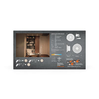 LEDVANCE DECOR FIL DL ECHO Downlight, Ø 166mm, silber, 7W, 650lm-Einbaustrahler & Spots-LEDVANCE Shop