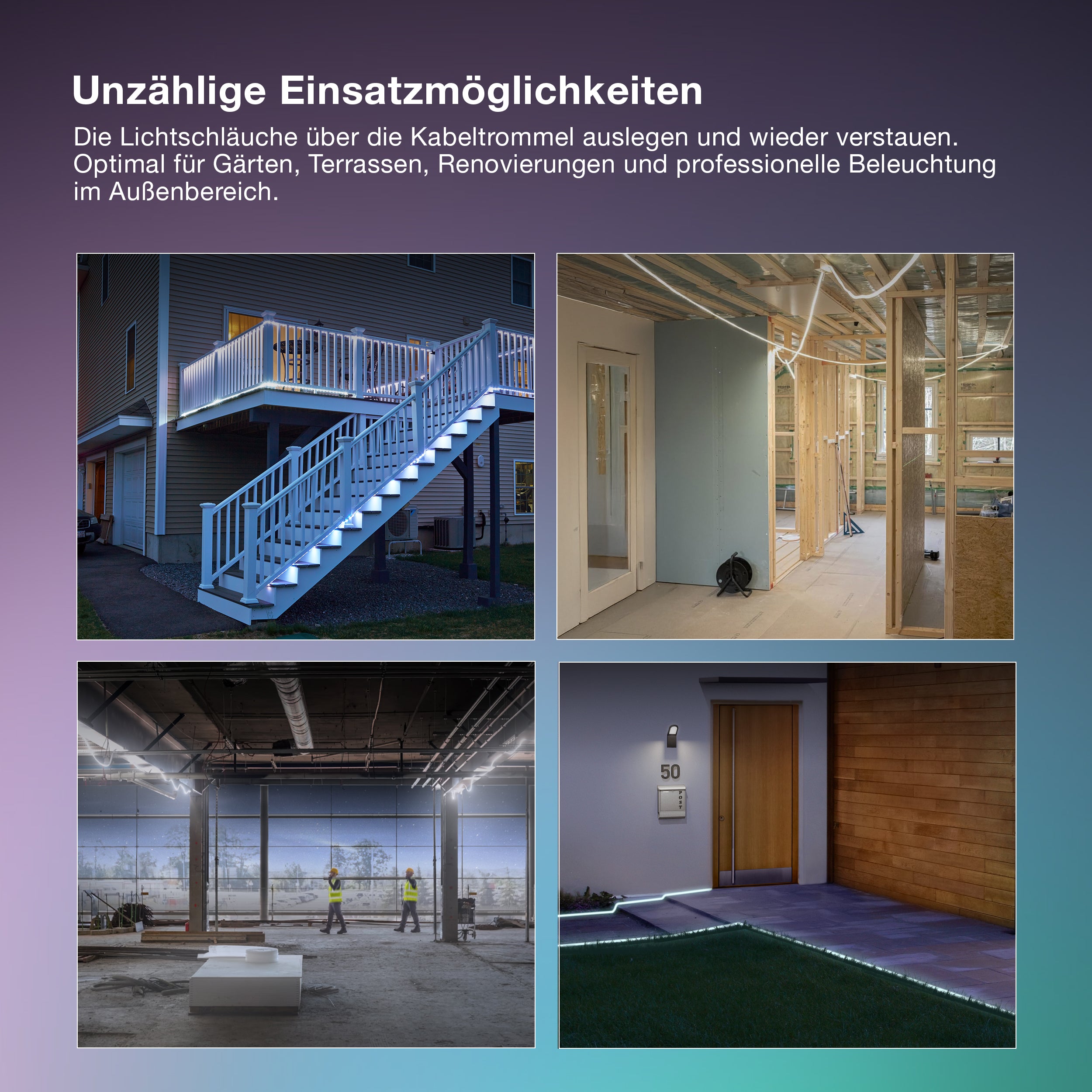 OSRAM OUTDOOR FLEX LED-strip IP65 Koel wit 4000K 15M IP65