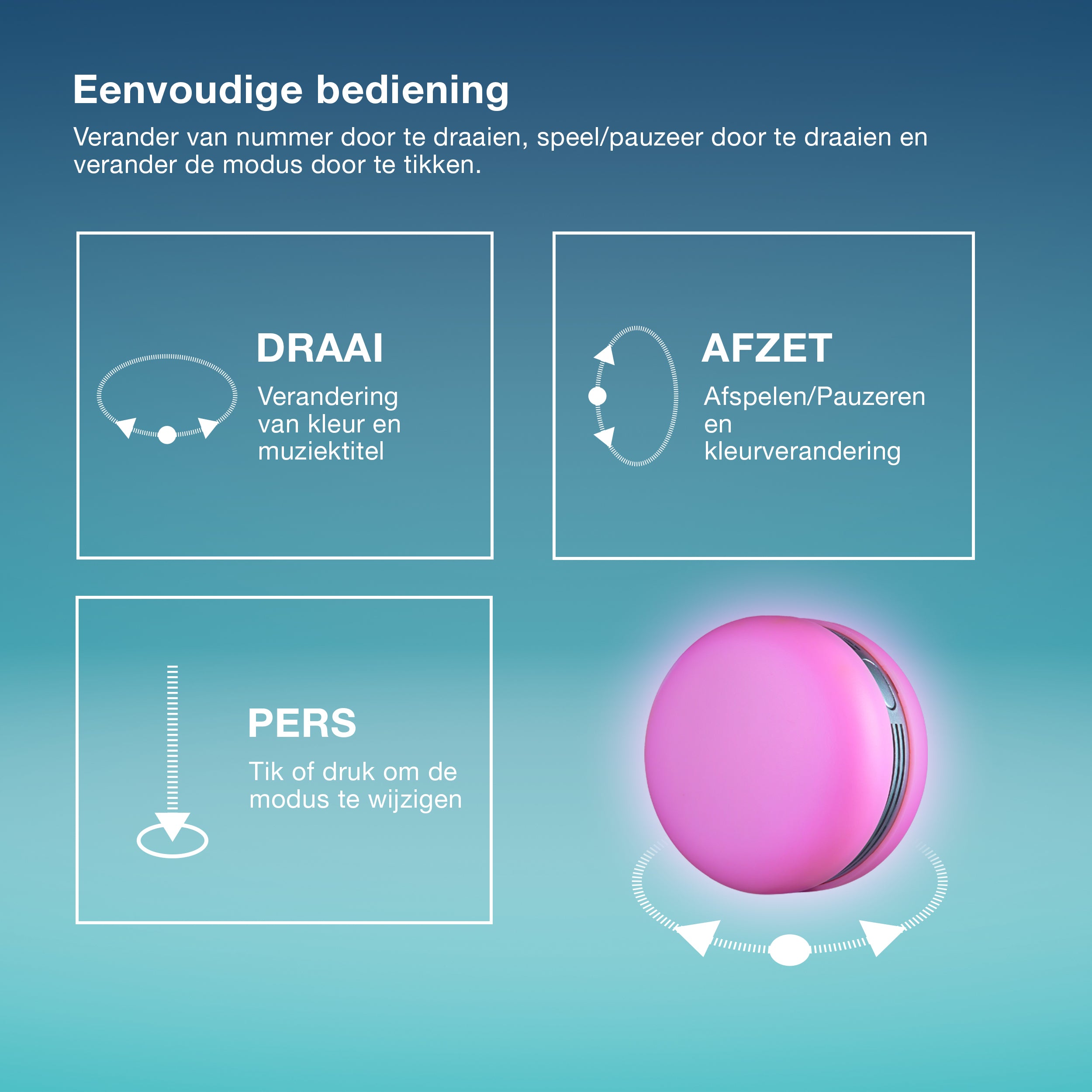 OSRAM Bluetooth SMART+ Macaron Lautsprecher mit Bewegungssteuerung, LED-Licht RGB,  Gelb