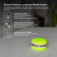 OSRAM Bluetooth SMART+ Macaron-luidspreker met bewegingsbediening, RGB-ledverlichting, blauw
