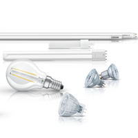 LED-lampen, gloeilampen en lampen van lampfitting