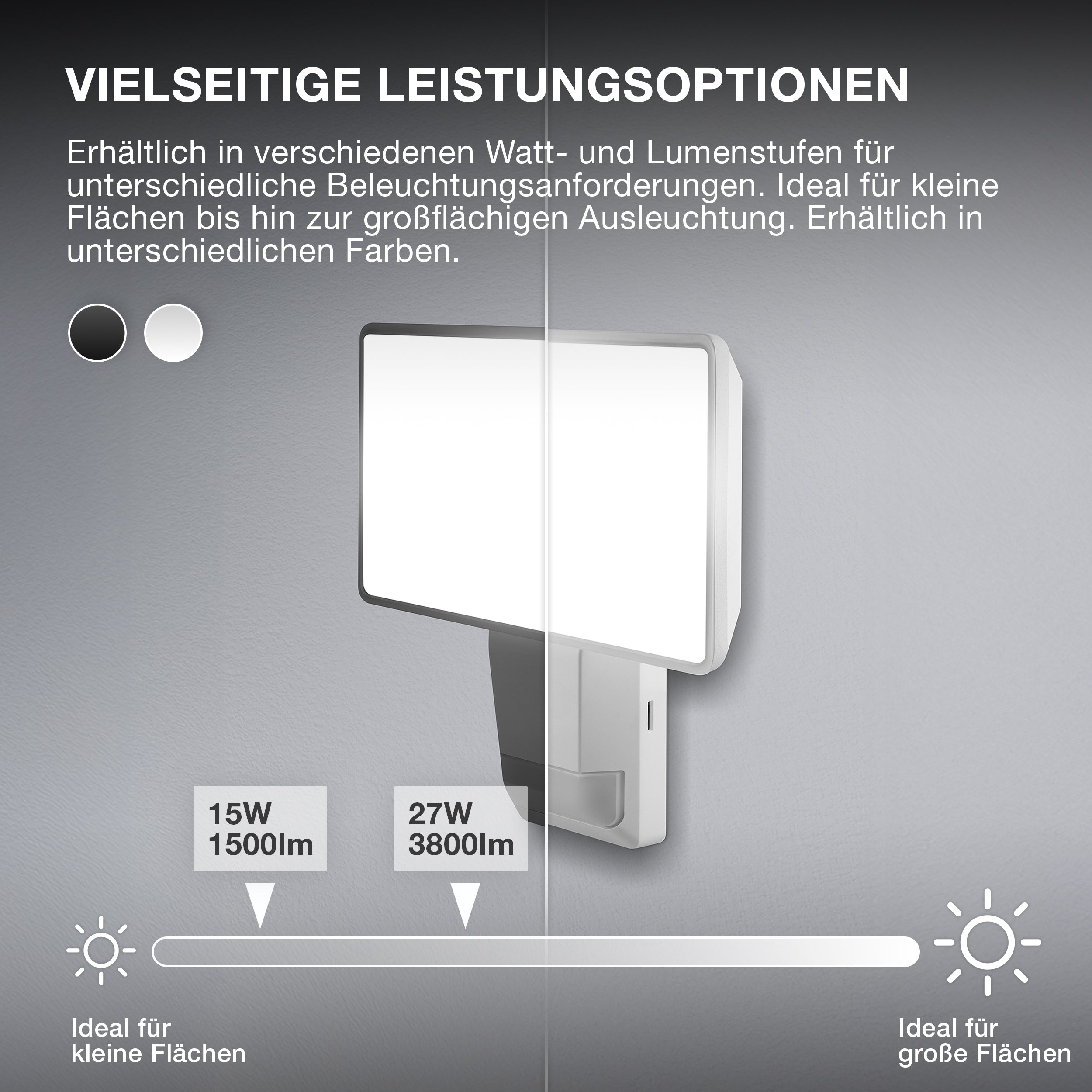 OSRAM LED Fluter, Leuchte für Außenanwendungen, Kaltweiß, 151,0 mm x 56,0 mm x 205,0 mm, ENDURA PRO FLOOD