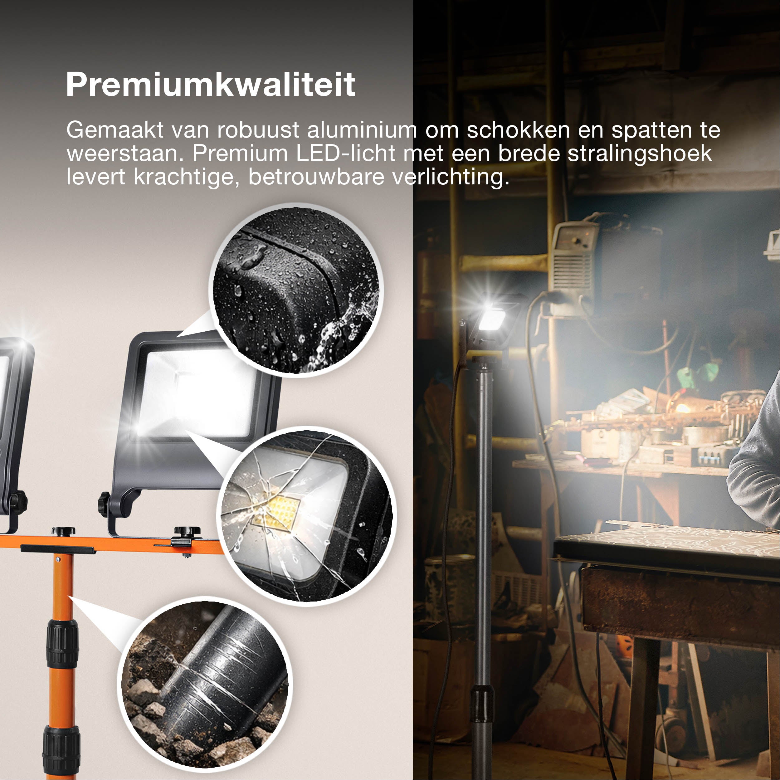 OSRAM WORKLIGHTS Baustrahler TRIPOD 2X30 W 4000 K