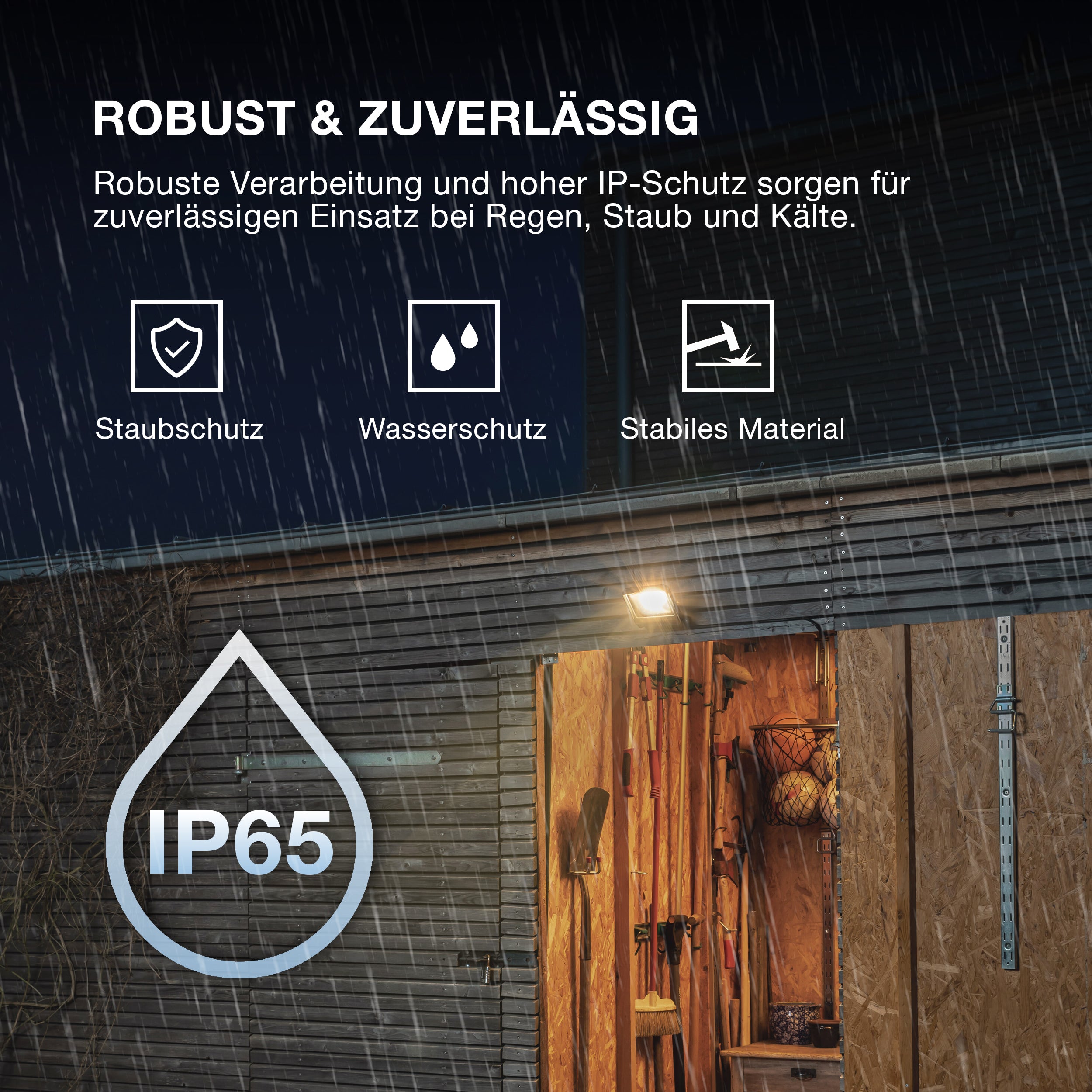 OSRAM FLOWLIGHTS ENERGY EFFICIENCY Spotlight, 15W, 4000K Donkergrijs