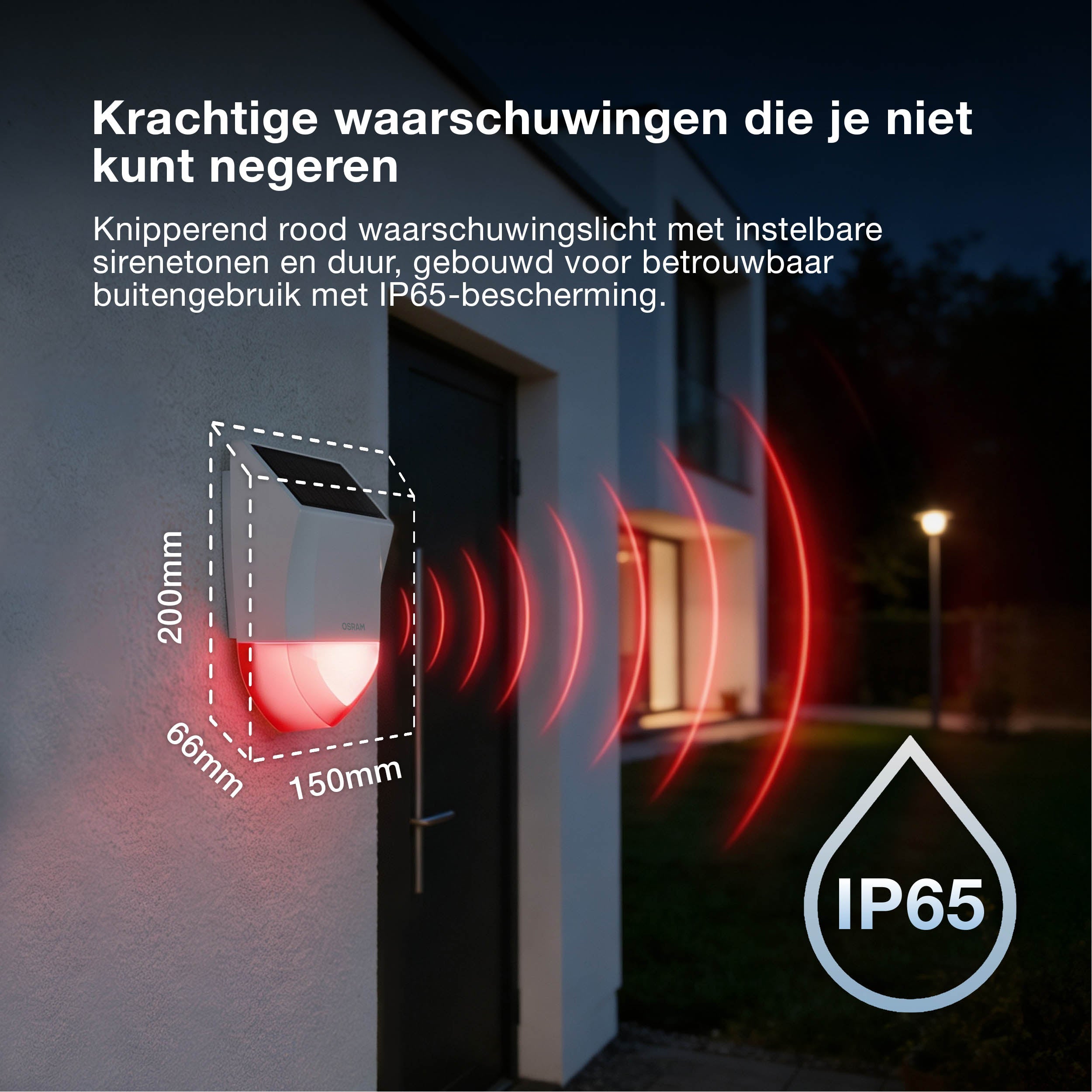 OSRAM SMART+ buitensirene met wifi-technologie
