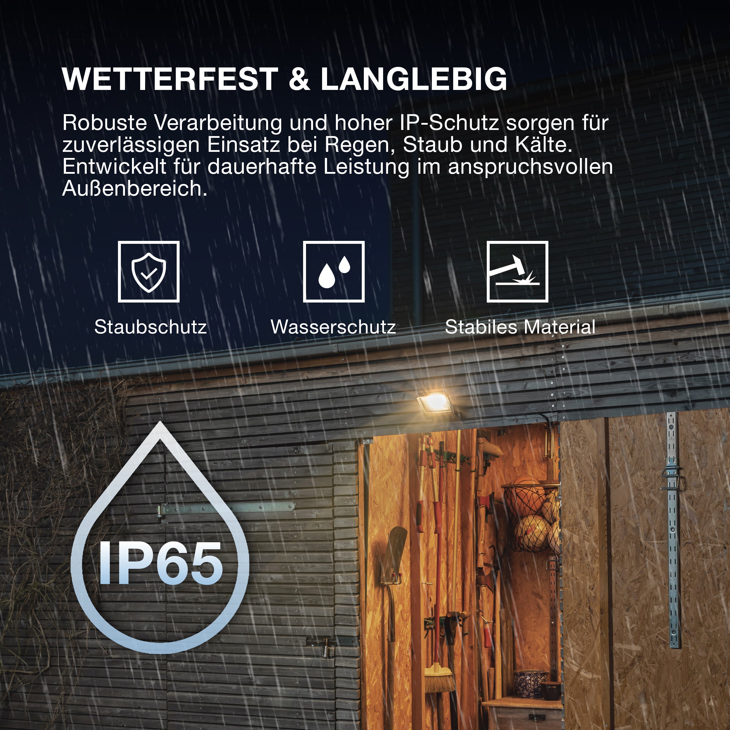 OSRAM ENDURA® LED Fluter, Leuchte für Außenanwendungen, 10W Warmweiß, 125,0 mm x 101,0 mm x 29,0 mm, ENDURA FLOOD