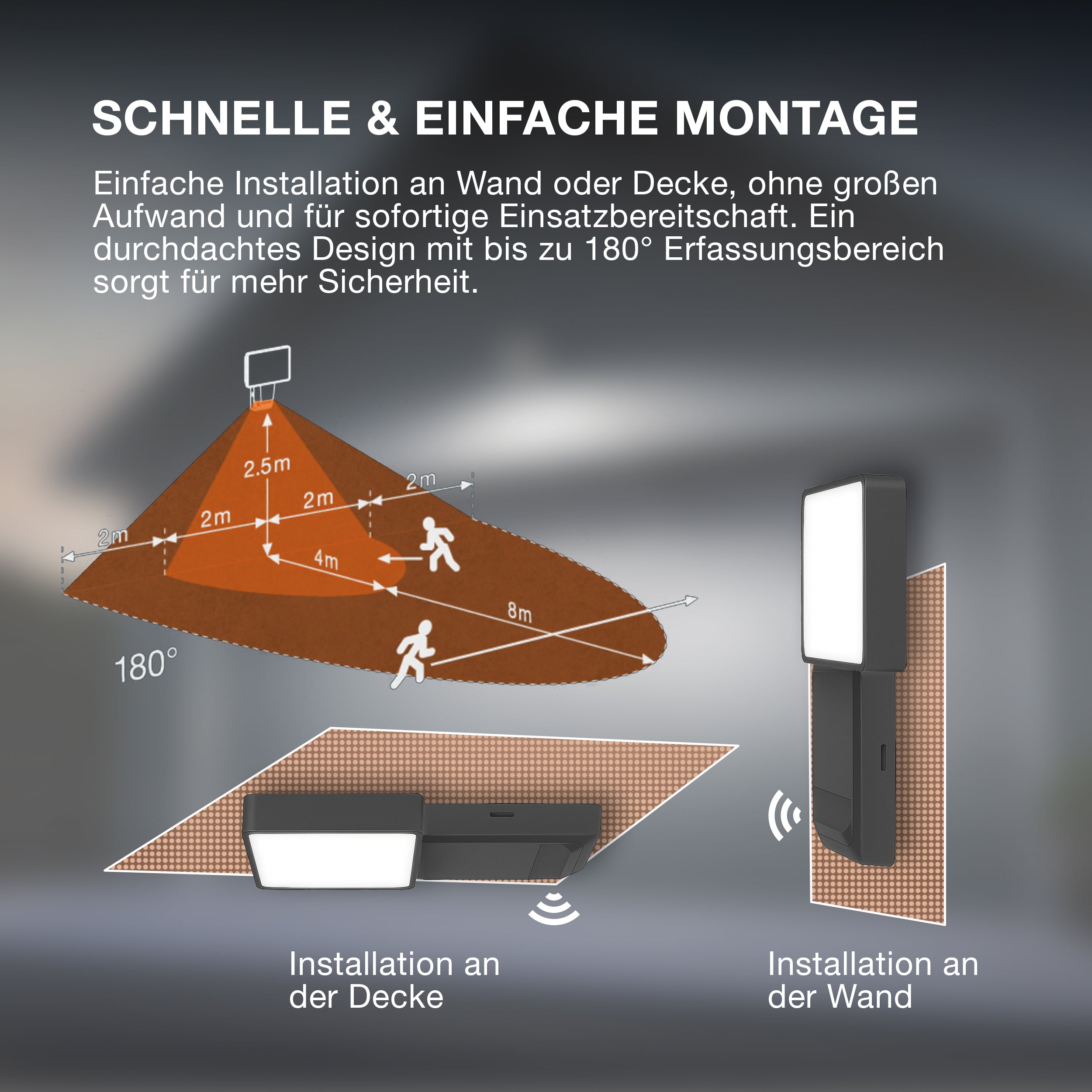 OSRAM LED Fluter, Leuchte für Außenanwendungen, Kaltweiß, 151,0 mm x 56,0 mm x 205,0 mm, ENDURA PRO FLOOD