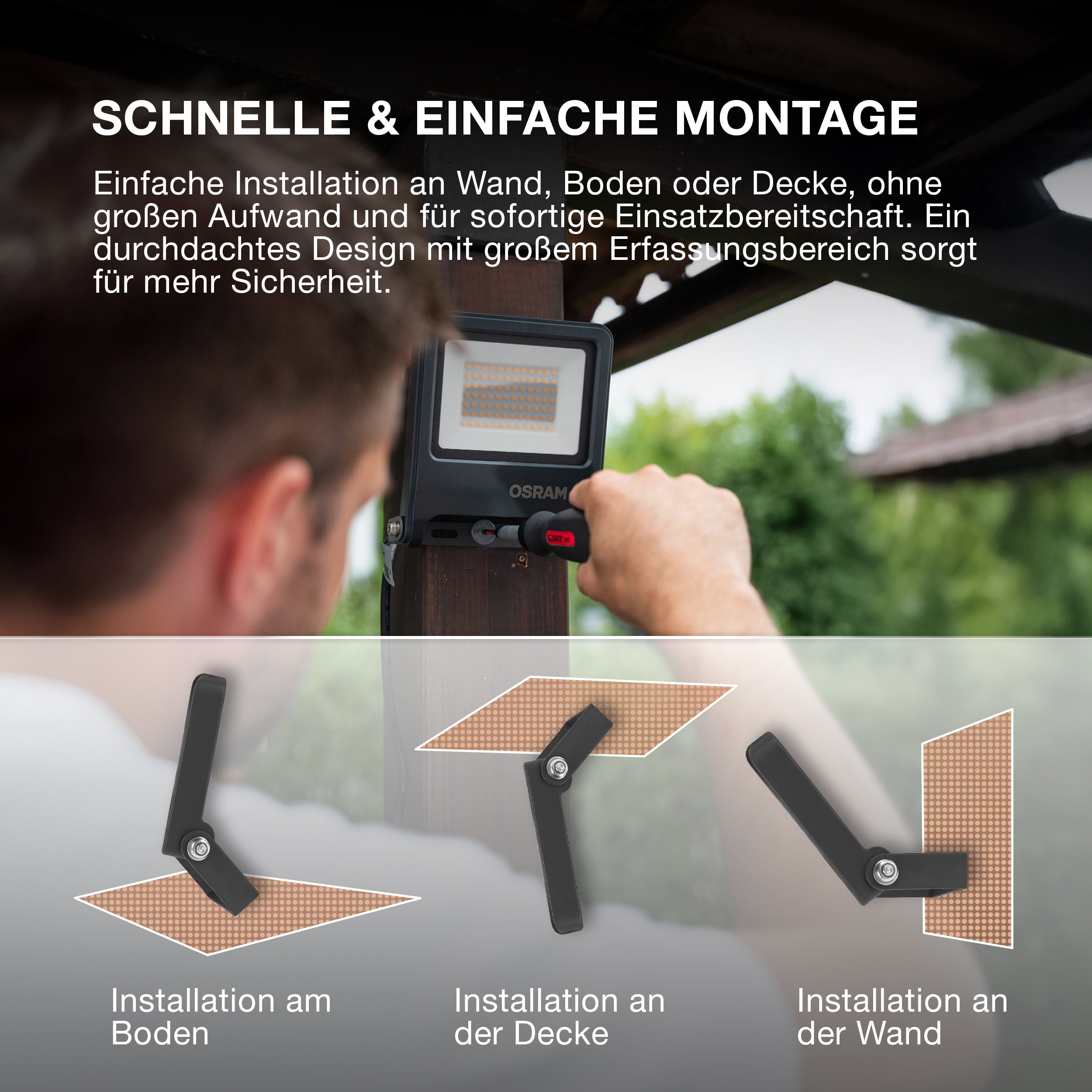 OSRAM SMART+ MATTER Floodlight 50W Multicolor