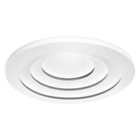OSRAM Matter SMART+ Orbis Spiral LED-plafondlamp, instelbaar wit, 50 cm, 32W / 3000-6500K, grijs
