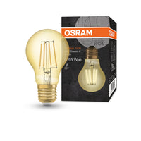OSRAM VINTAGE 1906® LED Lampe LED CLASSIC A 6.5W 824 Gold E27, 650 lm, 2400 K, Warm Comfort Light-LEDVANCE Shop