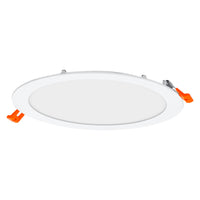 OSRAM RECESS SLIM DOWNLIGHT LED-plafondlamp, Ø 225 mm, 220…240 V, 22 W / 3000 K warm wit