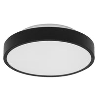OSRAM Wifi SMART+ ORBIS BACKLIGHT LED Plafondlamp RGBW Meerkleurig 35cm Instelbaar Wit 28W / 3000-6500K Zwart