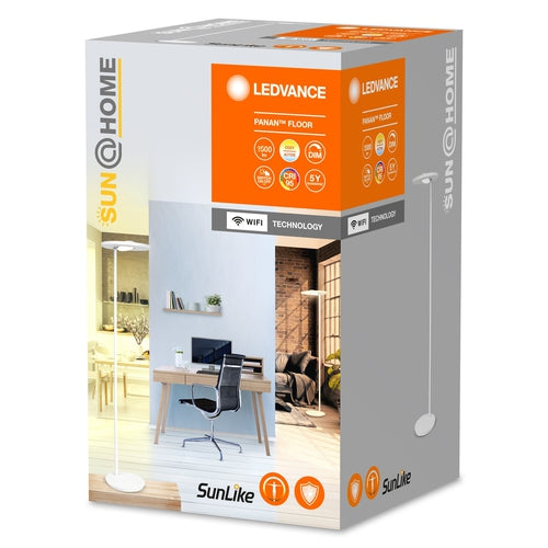 LEDVANCE Wifi SUN@HOME PANAN FLOOR LED Stehlampe 180cm 36W / 2200-5000K weiß B-Ware-Stehlampen-LEDVANCE Shop