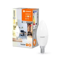 LEDVANCE Sun@Home Lampen, LED-lamp, mat, 4,9 W, (ex 25 W), 425 lm, lichtkleur instelbaar, van 2200 tot 5000 K, wifi, compatibel met smartspeakers, dimbaar, SUN@HOME