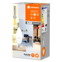 LEDVANCE Sun@Home Lampen, LED-lamp, mat, 4,9 W, (ex 25 W), 425 lm, lichtkleur instelbaar, van 2200 tot 5000 K, wifi, compatibel met smartspeakers, dimbaar, SUN@HOME