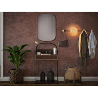 LEDVANCE DECOR Perchero Garderobenhaken, 800mm, schwarz/holz-Wandleuchten-LEDVANCE Shop