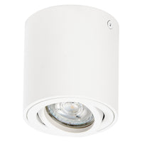 OSRAM Spot Surface ronde plafondspot voor opbouwmontage, Ø 80 mm, wit, GU10