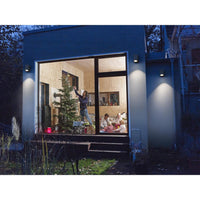 OSRAM ENDURA Classic Cube buitenwandlamp, zwart GU10