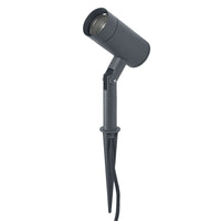 OSRAM ENDURA Classic Garden Spotspike GU10 buitenlamp op een spies, zwart, GU10-fitting (max. 35 W), kan worden uitgerust met een gewone of slimme lamp, verstelbare lampkop, beschermingsklasse IP54