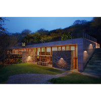 OSRAM ENDURA stijl ovale wandlamp op zonne-energie, met sensor, 4000K