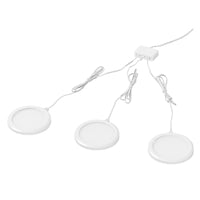 LEDVANCE SMART+ WIFI-onderkastlamp, rond, wit, 6,5 W, 375 lm, 83 mm, instelbaar wit licht, dimbaar, lange levensduur, eenvoudige montage, bedienbaar via app, 3000 K - 6500 K, voor in de keuken, op de plank