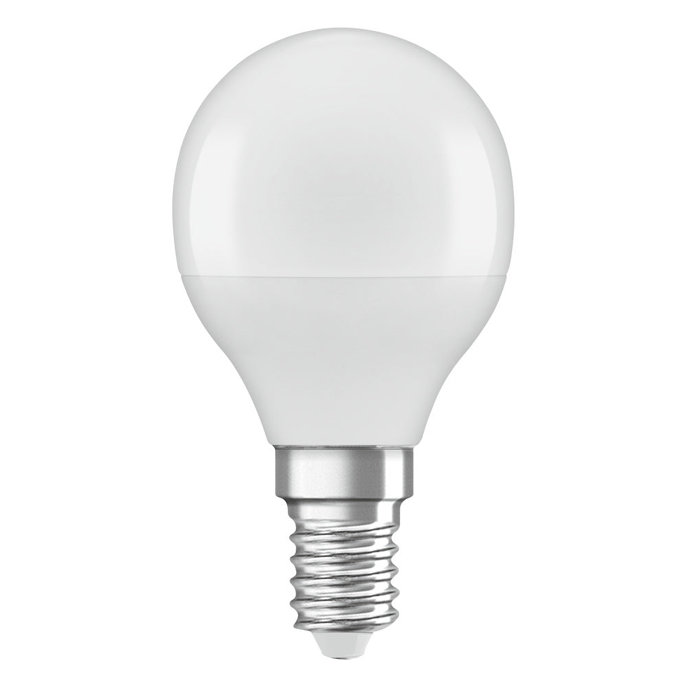 OSRAM LED Star Classic P 25 Lampe Recycled Plastic 3.3W Kaltweiß Frosted E14-Leuchtmittel-LEDVANCE Shop