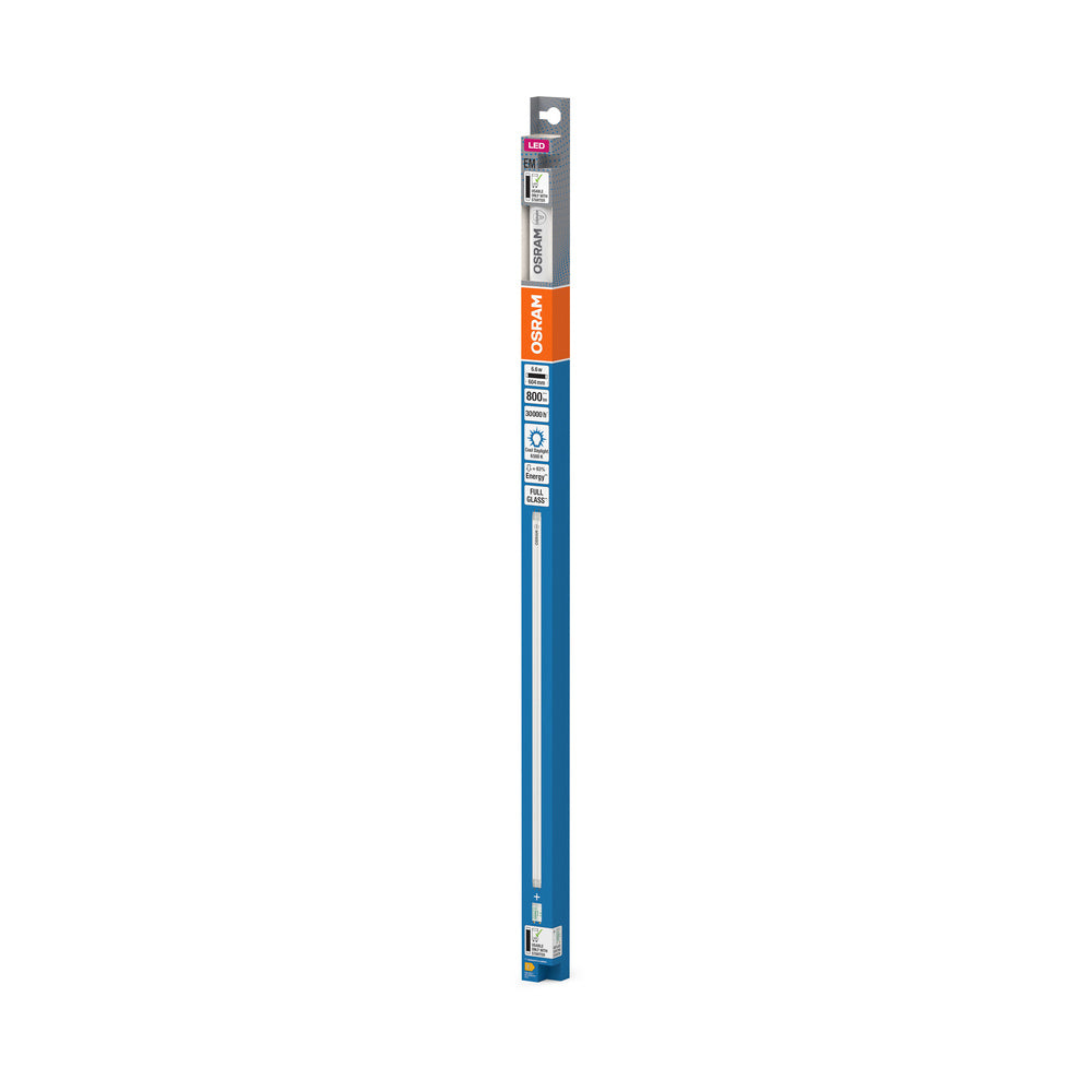 OSRAM LED Röhre TUBE T8 EM 600 mm 6.6W 865, 800 lm, 6500 K, Kaltes Tageslicht-LEDVANCE Shop