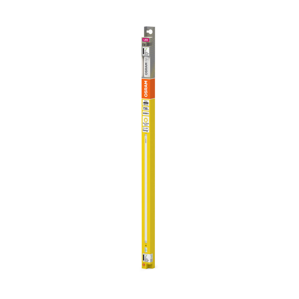OSRAM LED Röhre TUBE T8 EM PLASTIC 600 mm 6.6W 830, 720 lm, 3000 K, Warmweiß-LEDVANCE Shop
