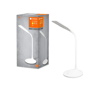 LEDVANCE PANAN® Disc Akku Schreibtischleuchte Single White DIM 3000K, 220 lm, 3000 K, Warmweiß-LEDVANCE Shop