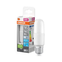 OSRAM LED PCR CLASSIC STICK LAMP in Stick-Form, LED-Lampe, Matt, 8 W, (ex 60 W), 806 lm, Kaltweiß, 4000 K, 15000 h, CRI ≥80