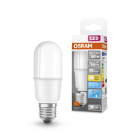OSRAM LED Lampe LED STAR STICK 8.5W 827 Frosted E27 Kaltweiß, 806 lm, 2700 K, Warmweiß-LEDVANCE Shop