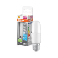 OSRAM LED PCR CLASSIC STICK LAMP in Stick-Form, LED-Lampe, Matt, 9,5 W, (ex 75 W), 1055 lm, Kaltweiß, 4000 K, 15000 h, CRI 80