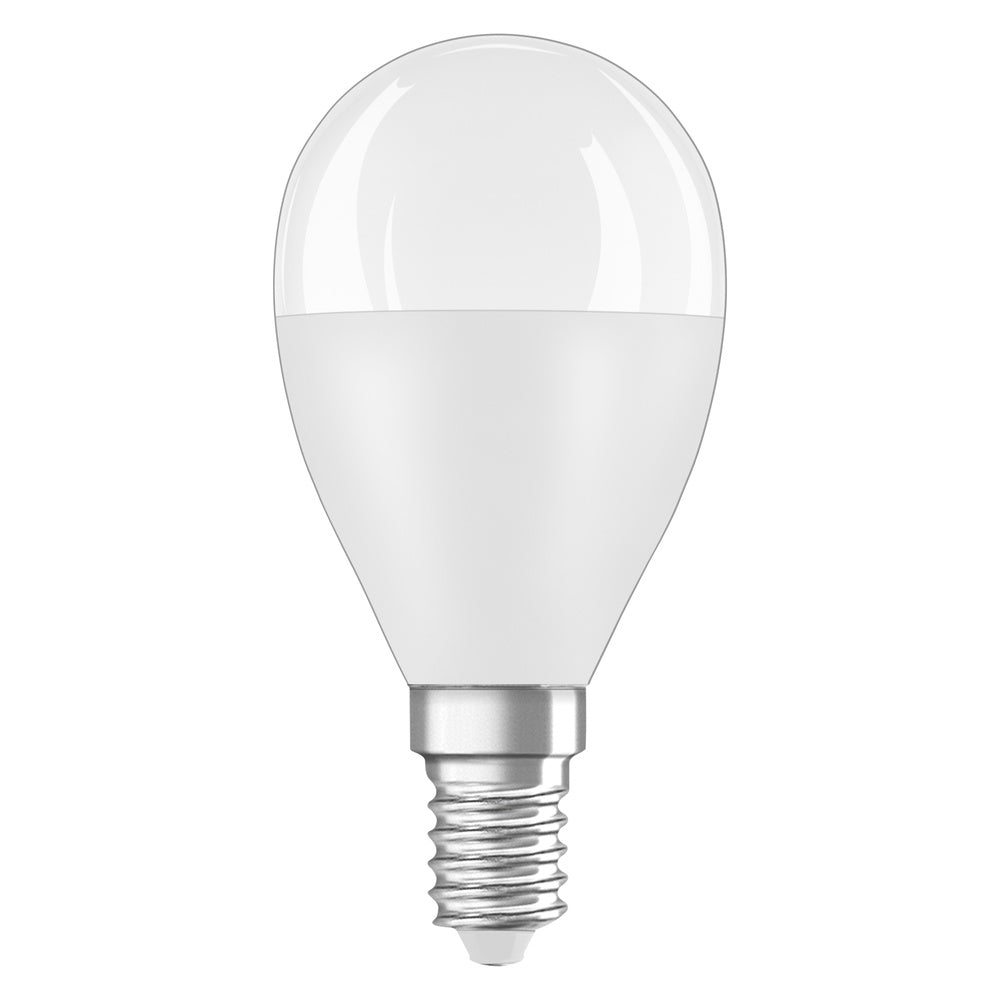 OSRAM LED Star Classic P 60 Lampe Recycled Plastic 7.5W Kaltweiß Frosted E14-Leuchtmittel-LEDVANCE Shop