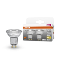 OSRAM LED Reflektor Lampe LED STAR PAR16 2.6W 827 GU10, 230 lm, 2700 K, Warmweiß, 2er Pack-LEDVANCE Shop
