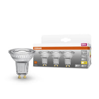 OSRAM LED Reflektor Lampe LED STAR PAR16 2.6W 827 GU10, 230 lm, 2700 K, Warmweiß, 3er Pack-LEDVANCE Shop