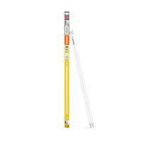 OSRAM LED TUBE T8 EM PLASTIC in buisvorm, aan beide kanten voorzien van een fitting, LED-buis, mat, 6,6 W, (ex 18 W), 720 lm, warmwit, 3000 K, 30.000 uur, CRI 80