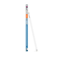 OSRAM LED TUBE T8 EM PLASTIC in buisvorm, aan beide kanten voorzien van een fitting, LED-buis, mat, 6,6 W, (ex 18 W), 800 lm, koudwit, 6500 K, 30.000 uur, CRI 80