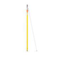 OSRAM LED TUBE T8 EM PLASTIC in buisvorm, aan beide kanten voorzien van een fitting, LED-buis, mat, 15 W, (ex 36 W), 1620 lm, warmwit, 3000 K, 30.000 uur, CRI 80