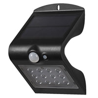 OSRAM ENDURA Solar Sensor Floodlight, zwart, 1,5W, 200lm