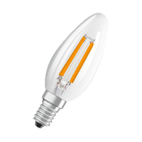 OSRAM LED-Kerzen-Lampe + Filament EEK A, E14, 1.2W, 255lm , Kaltweiß-LEDVANCE Shop